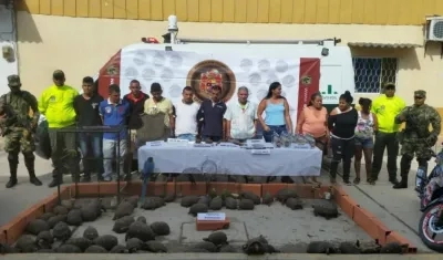 Captura de 9 personas en Fundación, Magdalena