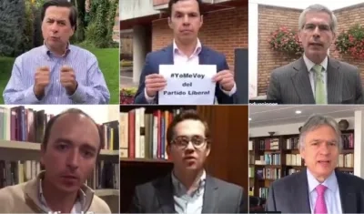 "Renunciatón" en el Partido Liberal: exministros anunciaron su dimisión.