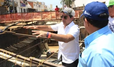 El Alcalde Alejandro Char.