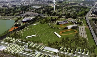 Proyecto de la Villa Olímpica de Buenos Aires. 