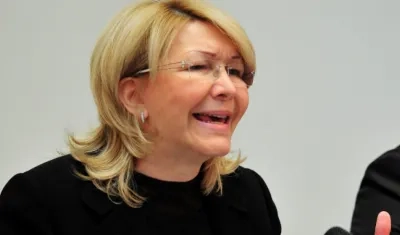 Luisa Ortega, exfiscal de Venezuela.