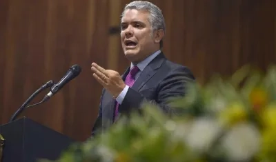 Presidente Iván Duque.