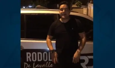 El acordeonero Rodolfo De Lavalle