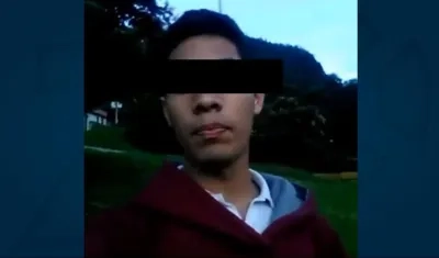 El video del joven antes de lanzarse del piso 48 de la Torre Colpatria.