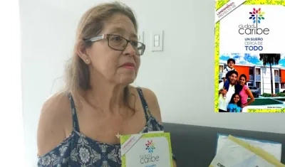 Maribel Núñez Urueña, compradora afectada.