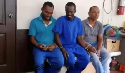 Los colombianos fueron detenidos el pasado 14 de septiembre en un "semisumergible en alta mar" 