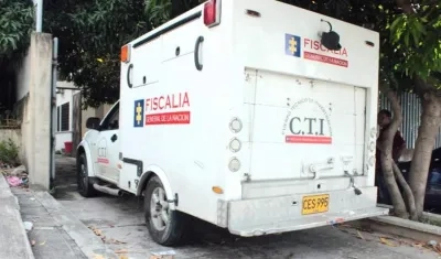 El cadáver fue llevado a Medicina Legal.