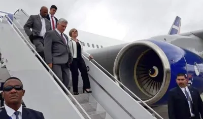 El presidente de Cuba, Miguel Díaz-Canel. 