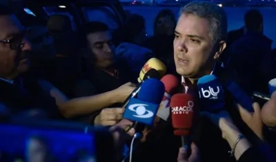 El Presidente de la República, Iván Duque. 