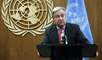 Secretario general de la ONU, Antonio Guterres