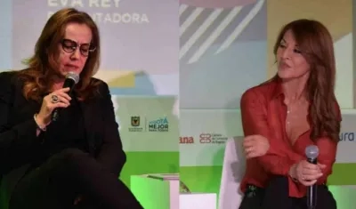 Las actrices Alejandra Borrero y Amparo Grisales.