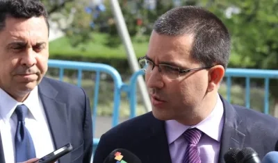 El canciller venezolano, Jorge Arreaza.
