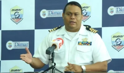 CF Germán Escobar Olaya, Capitán del Puerto de Barranquilla.