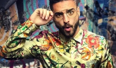 El cantante Maluma.