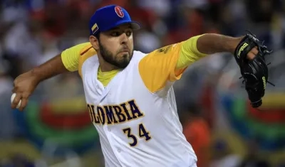 Nabil Crismatt, lanzador barranquillero. 