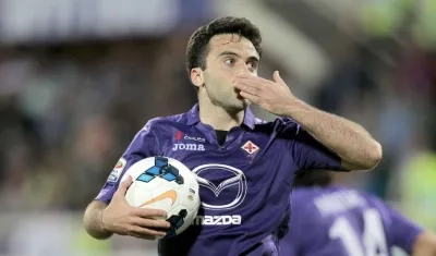Giuseppe Rossi, delantero italiano. 