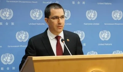 El canciller de Venezuela, Jorge Arreaza