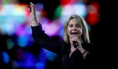 La cantante australiana Olivia Newton-John.