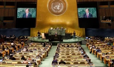 Asamblea General de la ONU. 