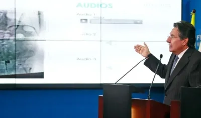 El Fiscal General de la Nación, Néstor Humberto Martínez.