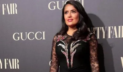 La actriz Salma Hayek.