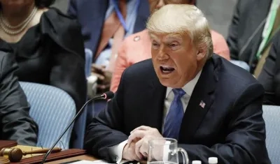 Donald Trump, presidente de Estados Unidos.