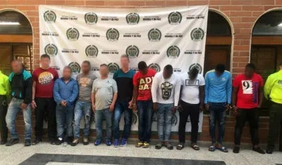 Entre los capturados hay un nepalí, que se identificó con otro documento.