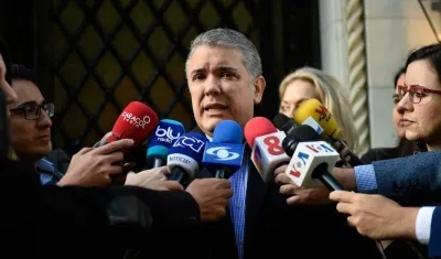 El Presidente de la República, Iván Duque. 