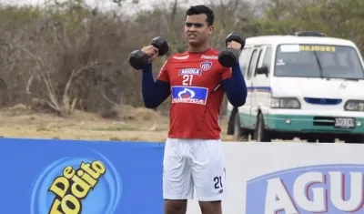 Jeffeson Gómez, defensa de Junior. 