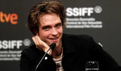 El actor Robert Pattinson. 