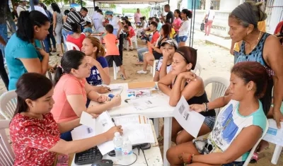 Afiliación a Sisben en Soledad.