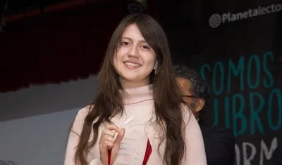 La escritora colombiana Tania Valentina Villamizar. 