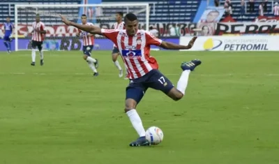 Gabriel Fuentes, defensa de Junior. 