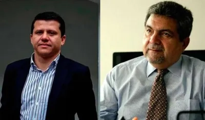 'Ñoño' Elías y Plinio Olano.