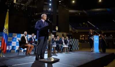 El Presidente de la República, Iván Duque. 