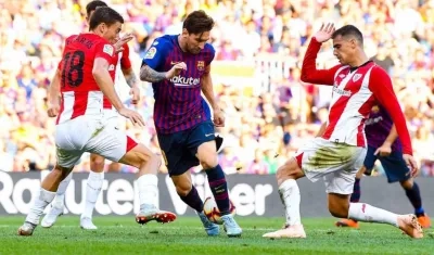 Messi le cambió la cara la Barcelona. 