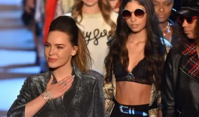 La cantante y actriz mexicana Belinda.