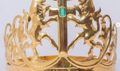 Corona que lucirá la Señorita Colombia 2018.