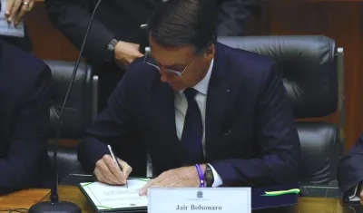  Jair Bolsonaro asume como nuevo presidente de Brasil hoy en la Cámara de Diputados