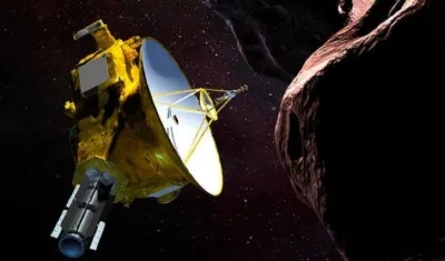 La sonda espacial de la NASA New Horizons.