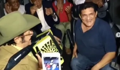 Aníbal Velásquez y Poncho Zuleta.