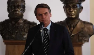 El presidente de Brasil, Jair Bolsonaro.