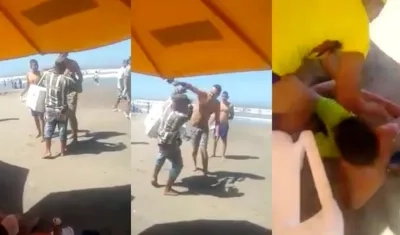 Momentos del incidente. 