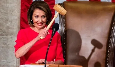 La demócrata Nancy Pelosi.