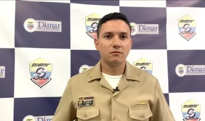 TN Diego Fernando García, Capitán de Puerto de Barranquilla (e).