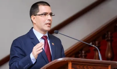 El canciller, Jorge Arreaza