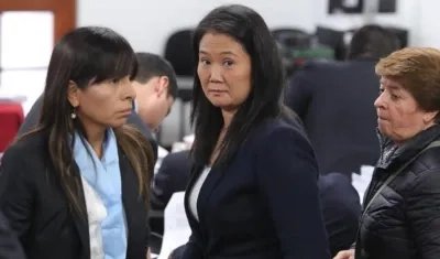 La líder opositora peruana Keiko Fujimori.