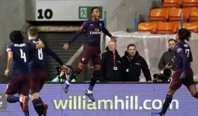 Arsenal venció cómodamente. 