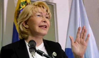 Luisa Ortega Díaz, exfiscal de Venezuela.