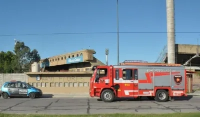 Explosión en el estadio de Deportivo Español
